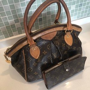 Authentic Louis Vuitton Tivoli handbag & wallet